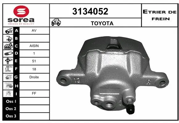 Brake Caliper (3134052)