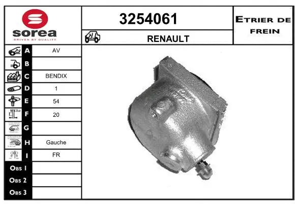 Brake Caliper (3254061)
