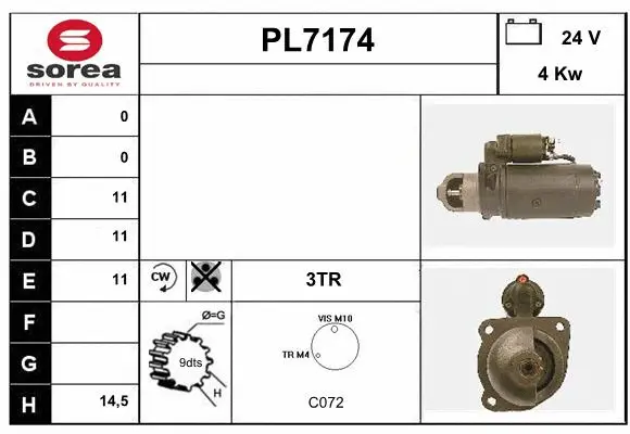 Starter (PL7174)