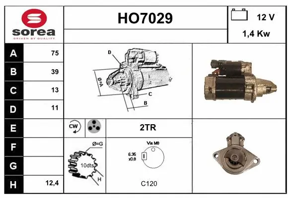 Starter (HO7029)