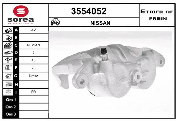 Brake Caliper (3554052)