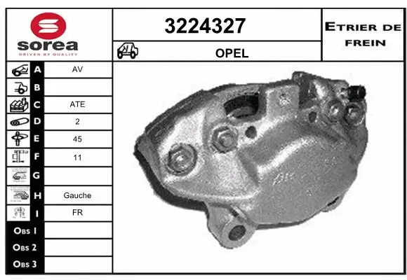 Brake Caliper (3224327)