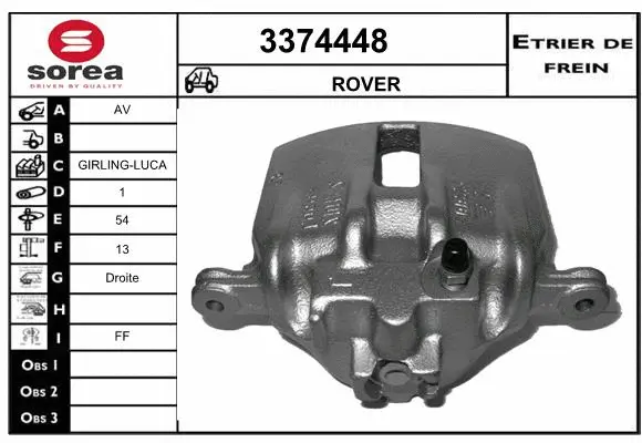 Brake Caliper (3374448)