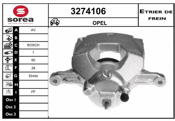 Brake Caliper (3274106)