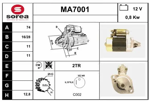 Starter (MA7001)