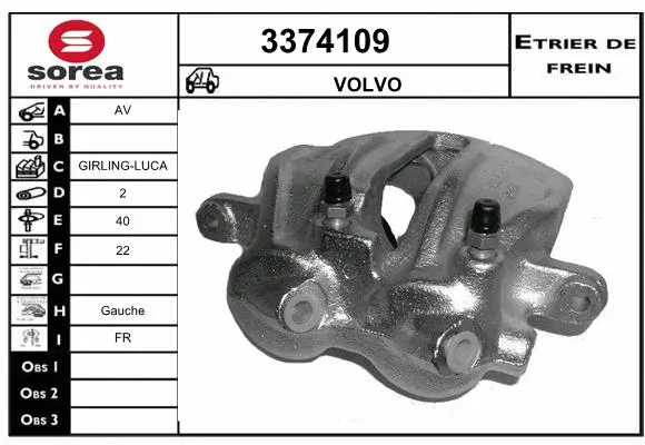Brake Caliper (3374109)
