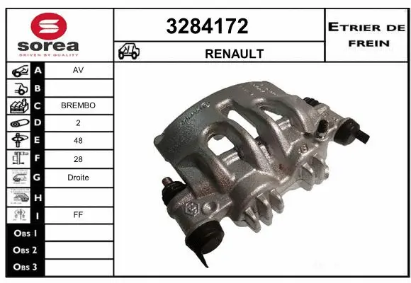 Brake Caliper (3284172)