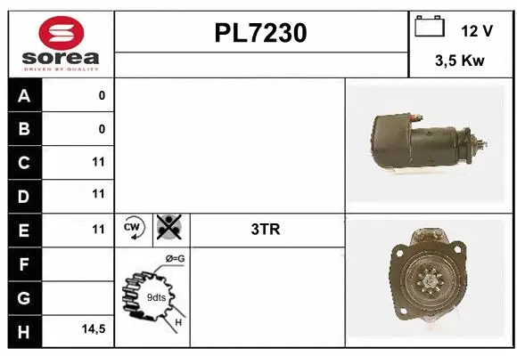 Starter (PL7230)