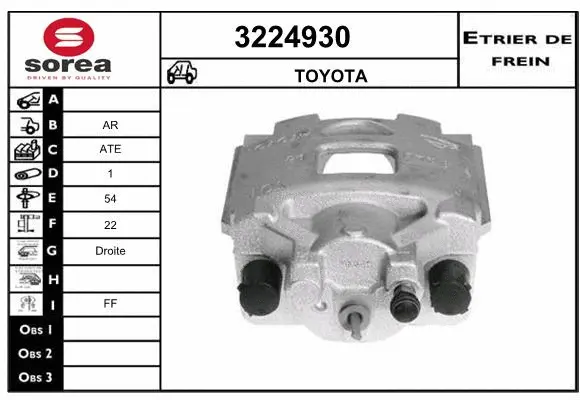 Brake Caliper (3224930)