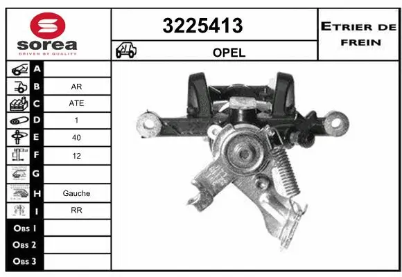 Brake Caliper (3225413)