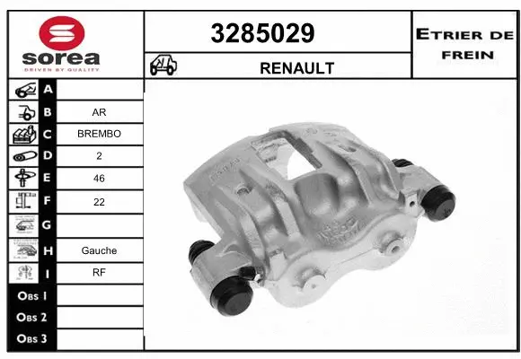 Brake Caliper (3285029)
