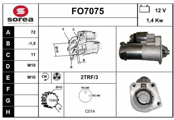 Starter (FO7075)