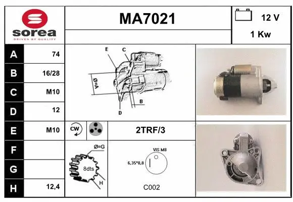 Starter (MA7021)