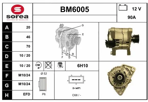 Alternator (BM6005)
