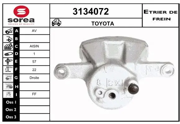 Brake Caliper (3134072)