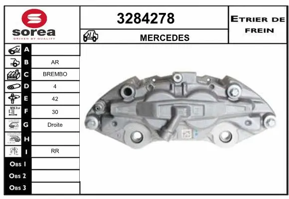 Brake Caliper (3284278)