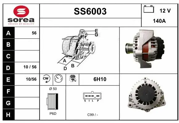 Alternator (SS6003)