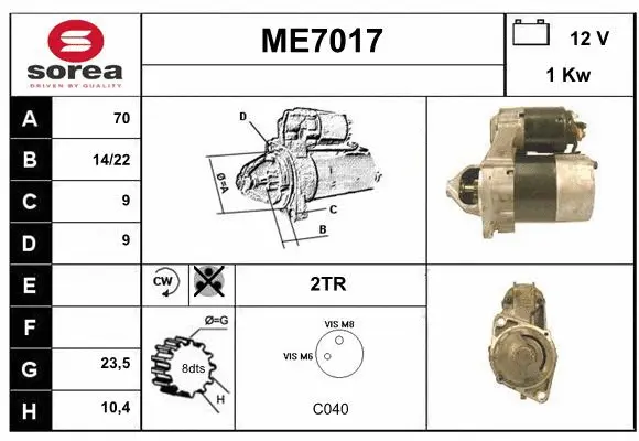 Starter (ME7017)