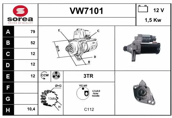 Starter (VW7101)