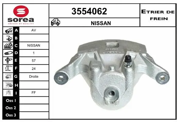 Brake Caliper (3554062)