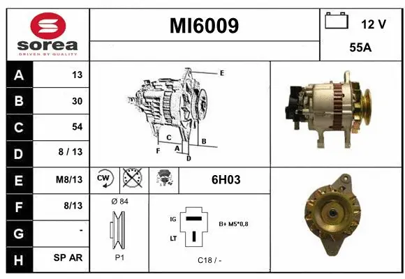 Alternator (MI6009)