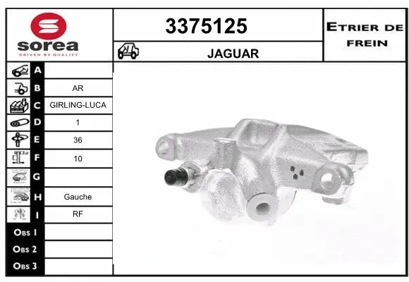 Brake Caliper (3375125)