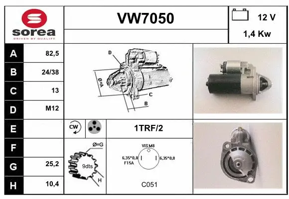 Starter (VW7050)