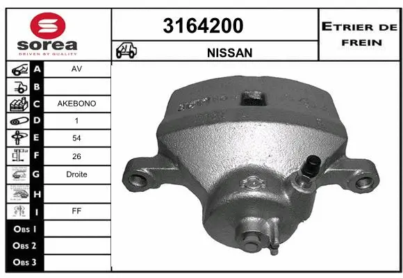 Brake Caliper (3164200)