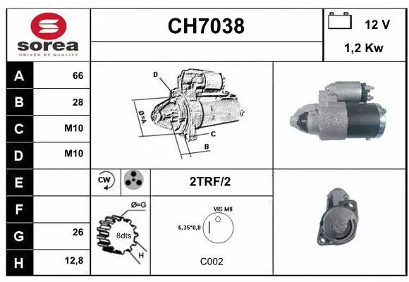 Starter (CH7038)
