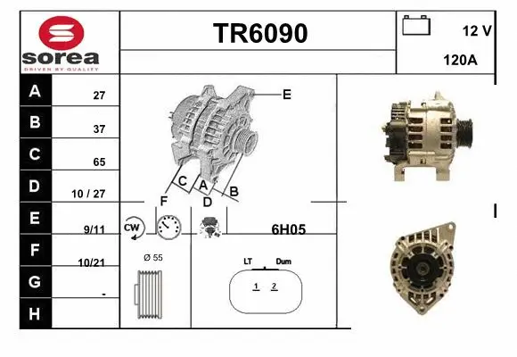 Alternator (TR6090)