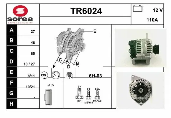 Alternator (TR6024)