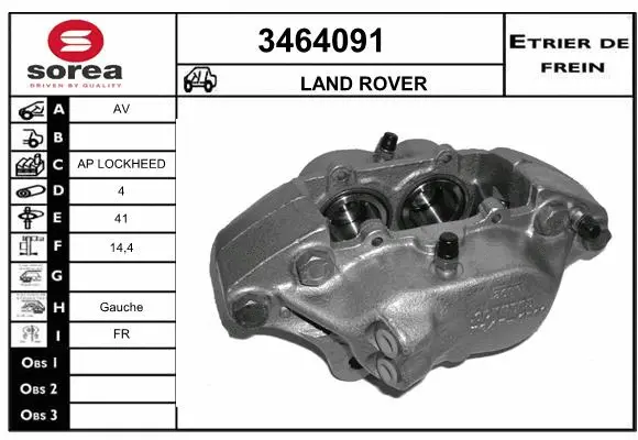 Brake Caliper (3464091)