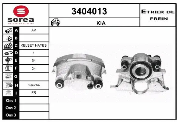 Brake Caliper (3404013)