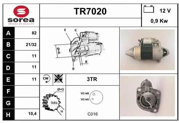 Starter (TR7020)