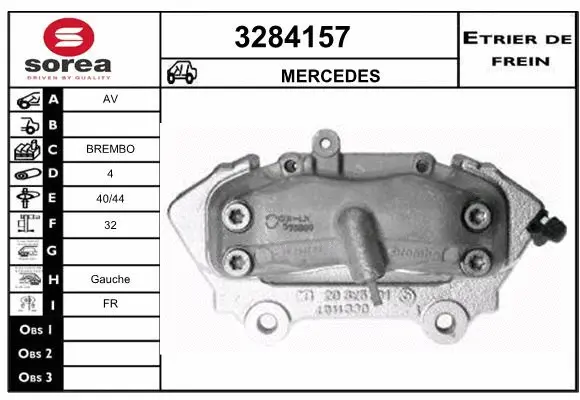 Brake Caliper (3284157)