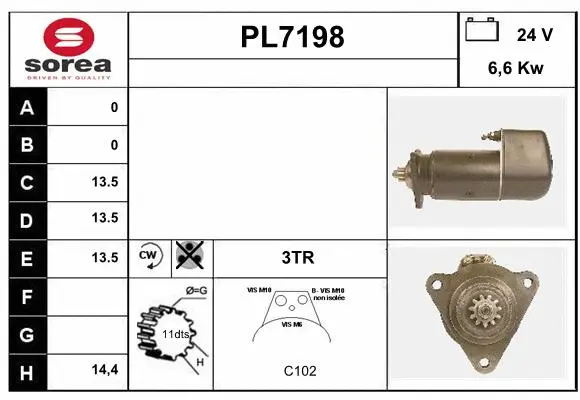 Starter (PL7198)