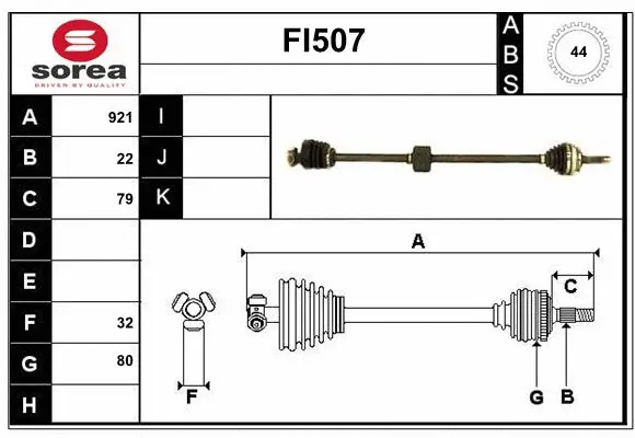 Drive Shaft (FI507)