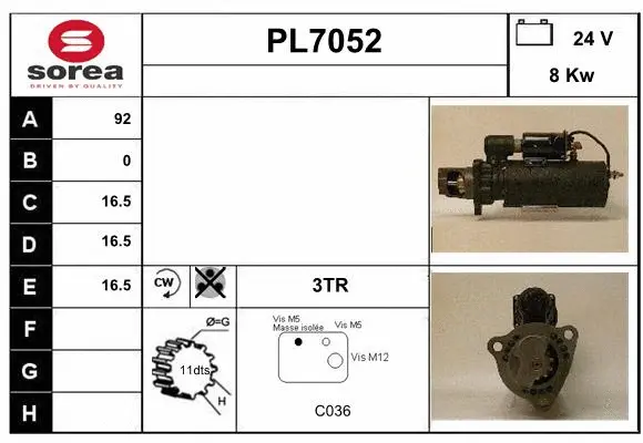 Starter (PL7052)