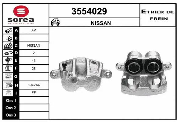 Brake Caliper (3554029)