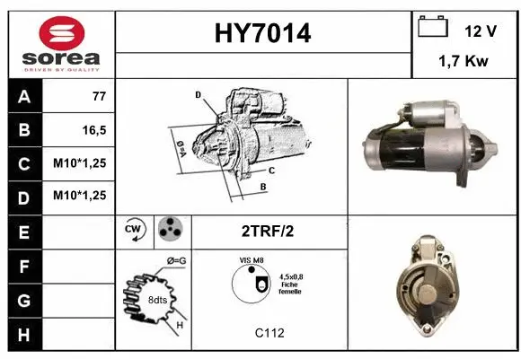 Starter (HY7014)