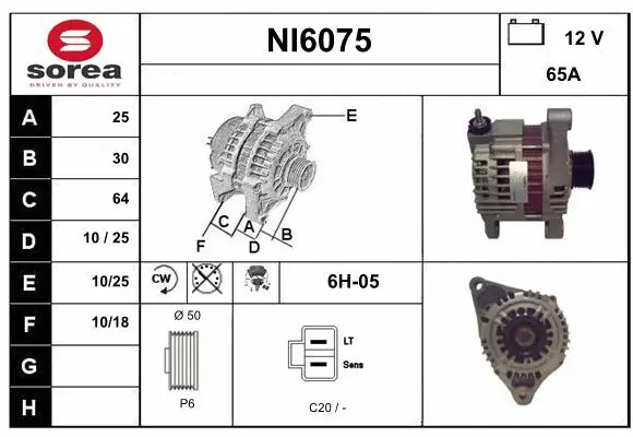 Alternator (NI6075)