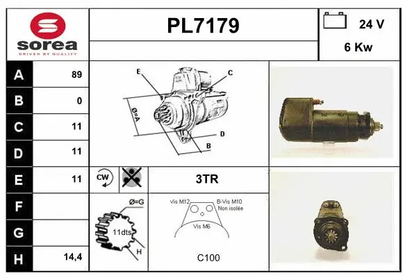 Starter (PL7179)
