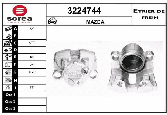 Brake Caliper (3224744)
