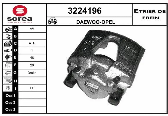 Brake Caliper (3224196)