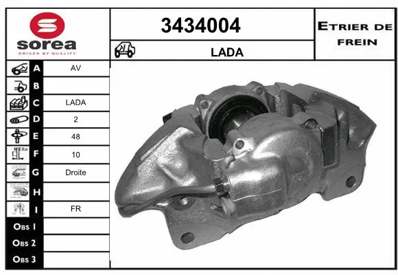Brake Caliper (3434004)