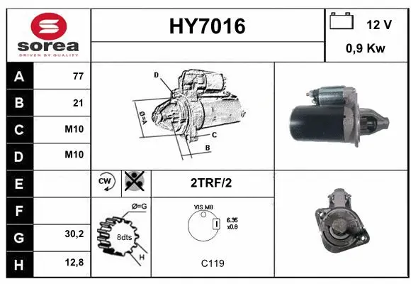 Starter (HY7016)