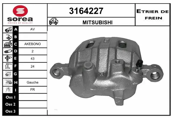 Brake Caliper (3164227)