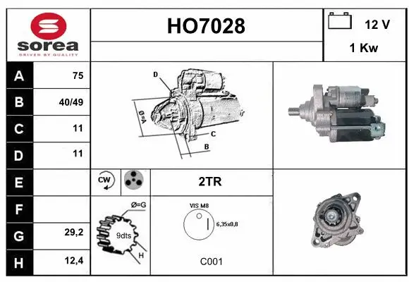 Starter (HO7028)