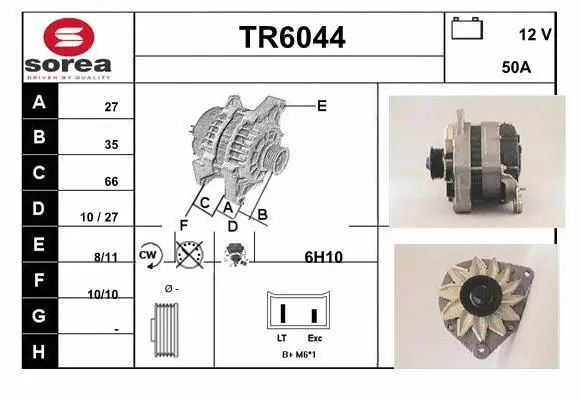 Alternator (TR6044)