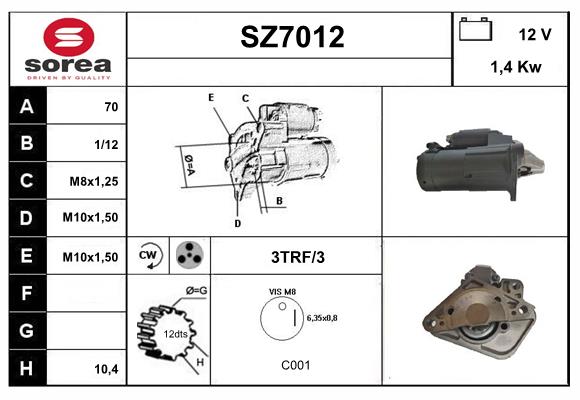 Starter (SZ7012)
